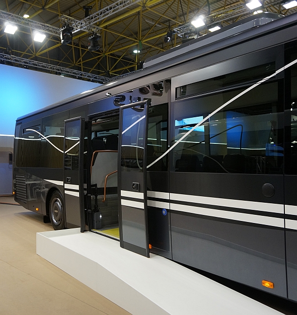 BUSWORLD 2015: Expozice Iveco Bus - velké autobusy. Vysokomýtské Crosswaye