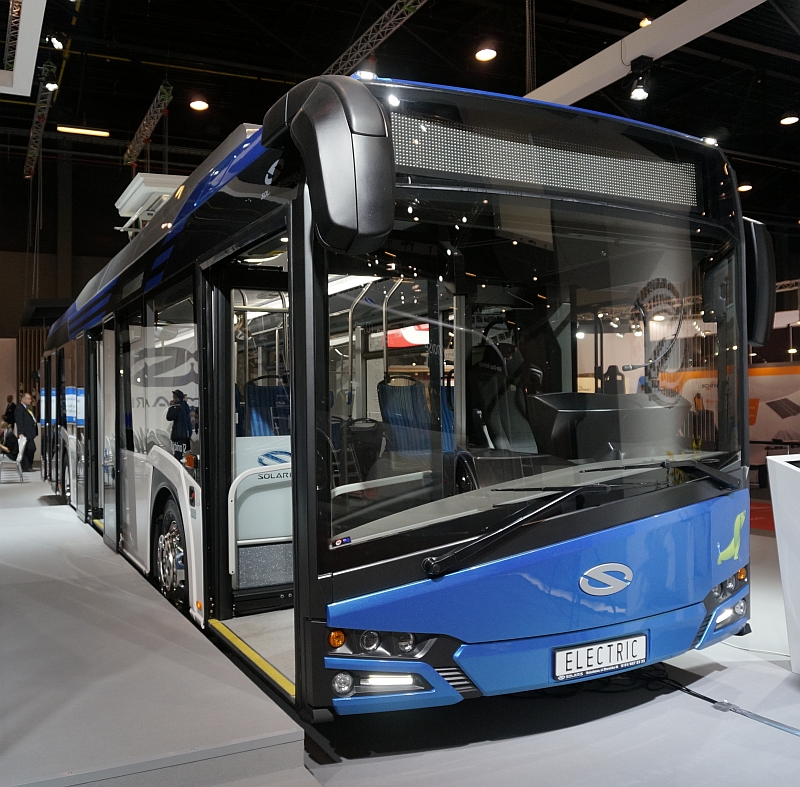 BUSWORLD 2015: Solaris Urbino 12 electric, Solaris Urbino 12 LE