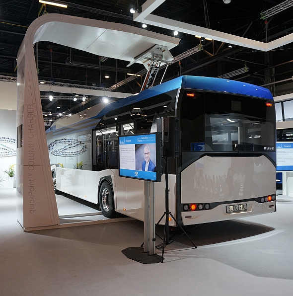 BUSWORLD 2015: Solaris Urbino 12 electric, Solaris Urbino 12 LE