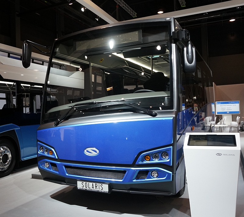 BUSWORLD 2015: Solaris Urbino 12 electric, Solaris Urbino 12 LE