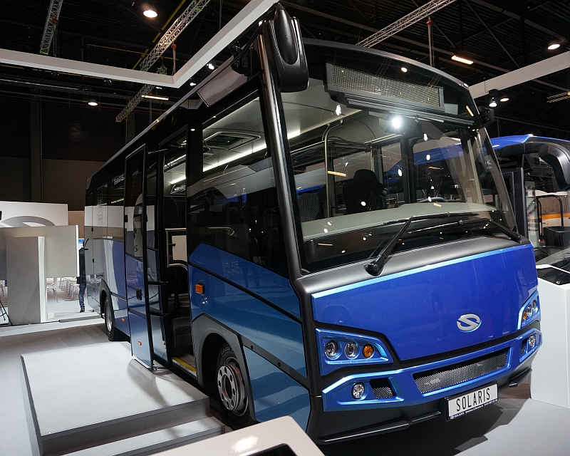 BUSWORLD 2015: Solaris Urbino 12 electric, Solaris Urbino 12 LE