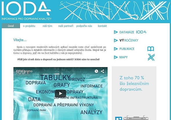 Novinky IODA: nové logo, nový web, nová data