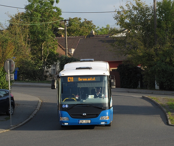 K chystanému přesunu autobusového stanoviště v Berouně I.