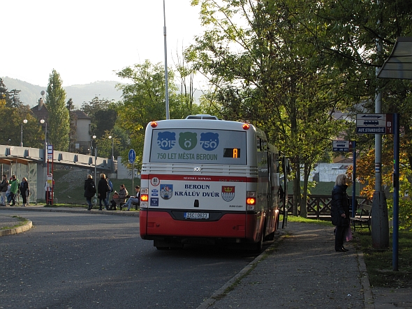 K chystanému přesunu autobusového stanoviště v Berouně I.