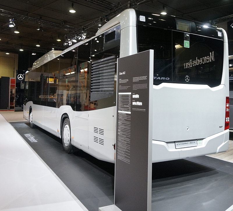 BUSWORLD 2015: Mercedes-Benz ve světové premiéře s New Citarem NGT