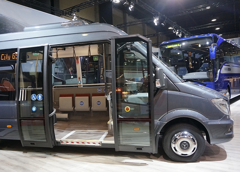 BUSWORLD 2015: Mercedes-Benz ve světové premiéře s New Citarem NGT