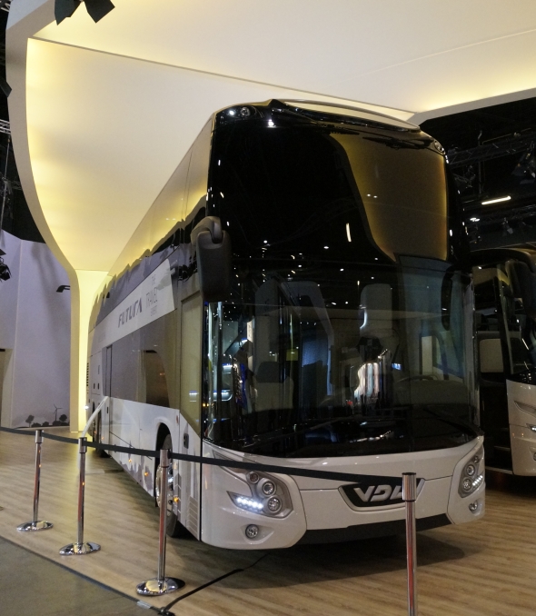 BUSWORLD 2015: VDL Bus &amp; Coach - v centru pozornosti doubledecker Futura 