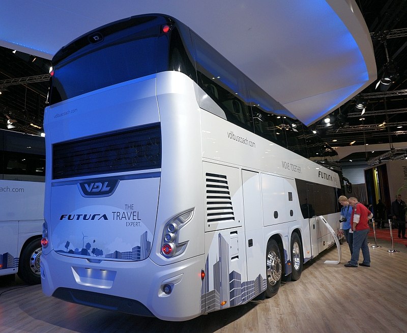 BUSWORLD 2015: VDL Bus &amp; Coach - v centru pozornosti doubledecker Futura 