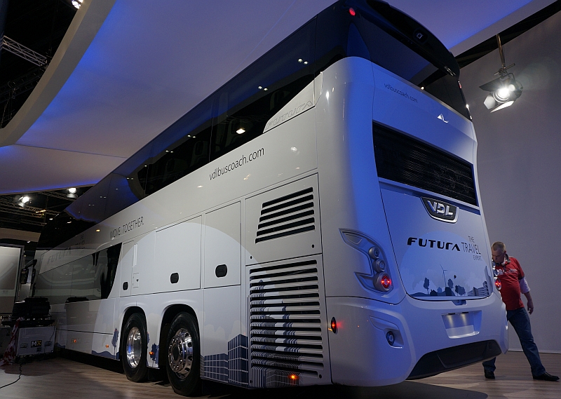 BUSWORLD 2015: VDL Bus &amp; Coach - v centru pozornosti doubledecker Futura 