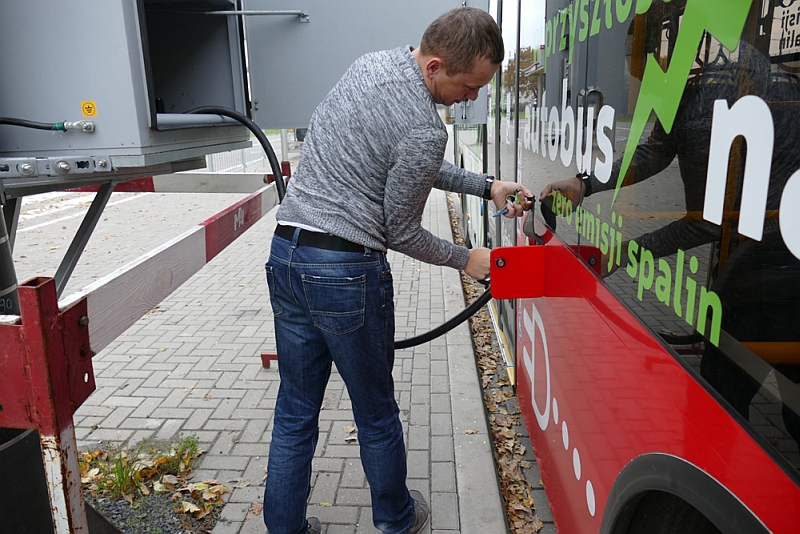 Už rok  jezdí  v polském  Lublinu kooperační elektrobus Ursus Bogdan