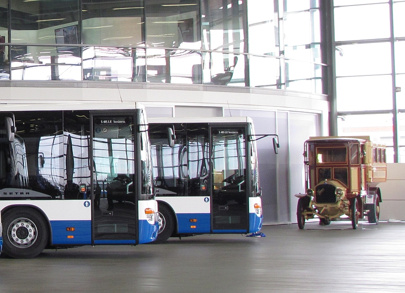 Německý Daimler předal 140 autobusů značky Setra koncernu ICOM transport