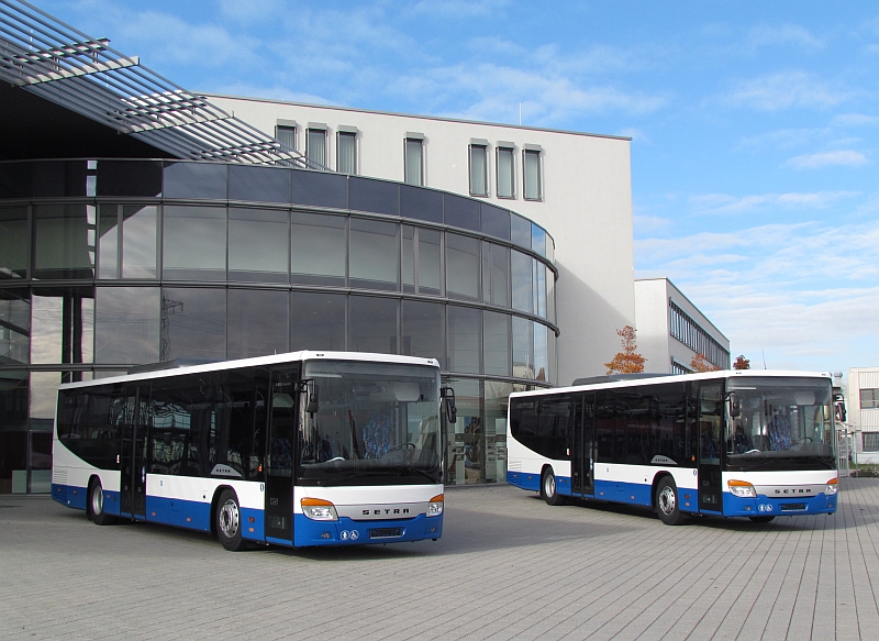 Německý Daimler předal 140 autobusů značky Setra koncernu ICOM transport