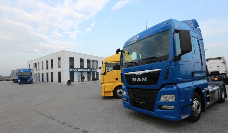 Nové servisní a obchodní zázemí společnosti  MAN Truck &amp; Bus 