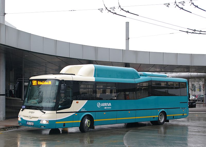 Arriva:32 nových autobusů na stlačený zemní plyn na Ostravsku a Jesenicku