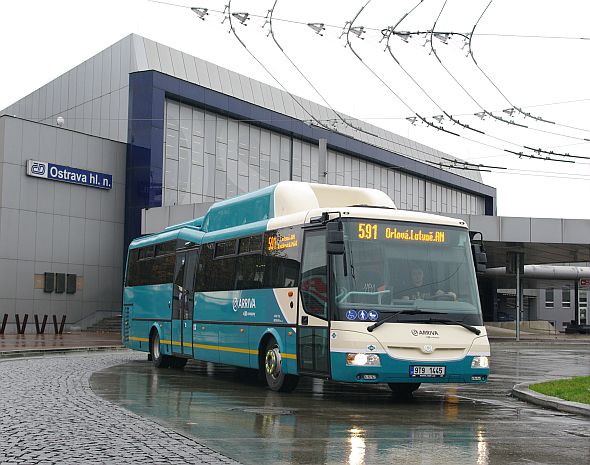 Arriva:32 nových autobusů na stlačený zemní plyn na Ostravsku a Jesenicku