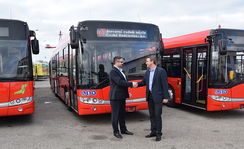 DPMČB: Tři nové velkokapacitní autobusy Solaris Urbino 18 přibylo