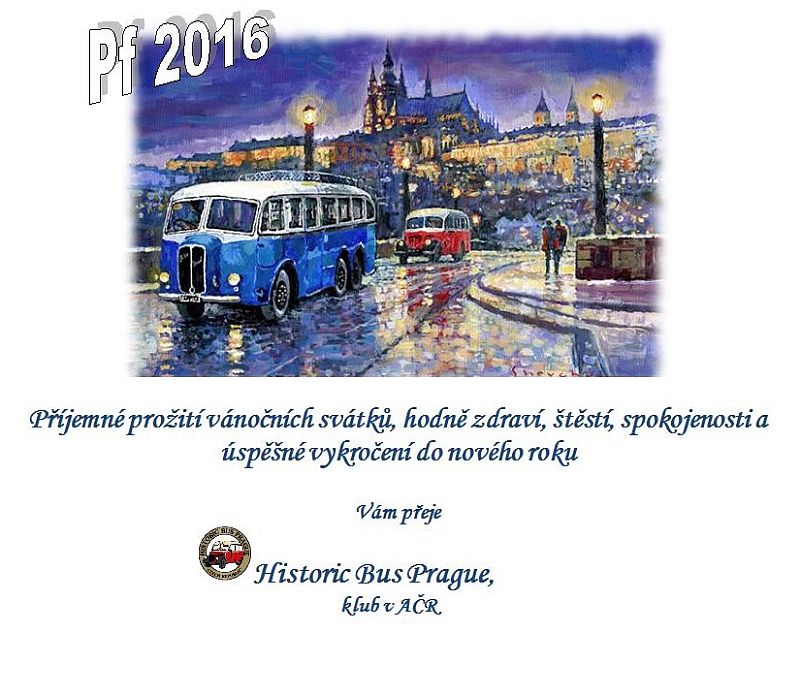 PF 2016: Historic Bus Prague,    