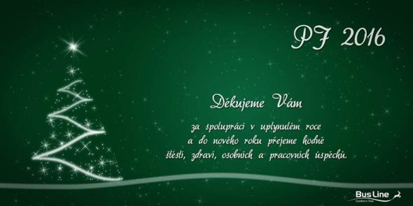 Děkujeme za došlá PF 2016 III.