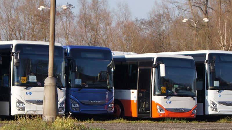 1. bilanční fotomateriál na téma IVECO CR - kam zamířily vozy z Vysokého Mýta.