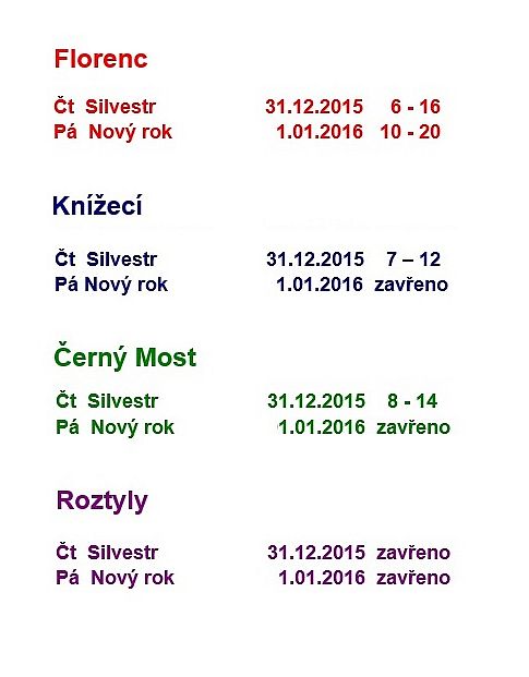 ***Předprodej v kancelářích AMSBUS na přelomu roku ***