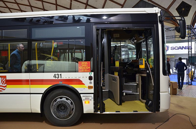 Ohlédnutí za veletrhem Czechbus 2015: Kloubový Urbanway pro DPKV