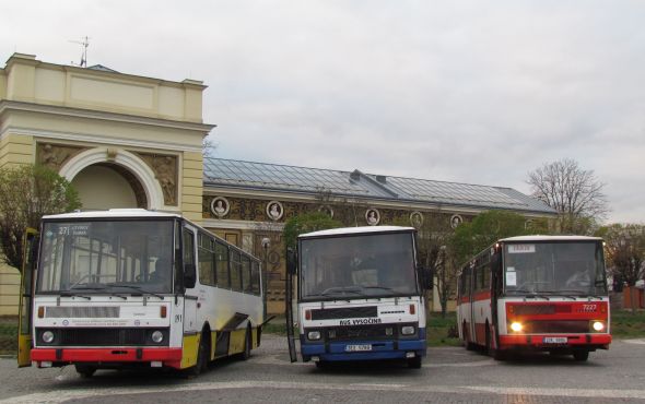 Ohlédnutí za veletrhem Czechbus 2015: Fotomozaika veteránů