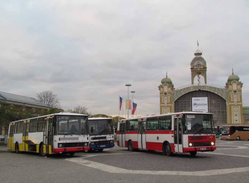 Ohlédnutí za veletrhem Czechbus 2015: Fotomozaika veteránů