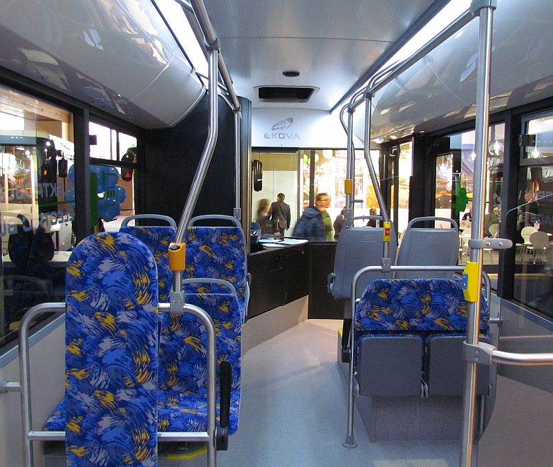 Ohlédnutí za veletrhem Czechbus 2015: Elektrobus EKOVA ELECTRON