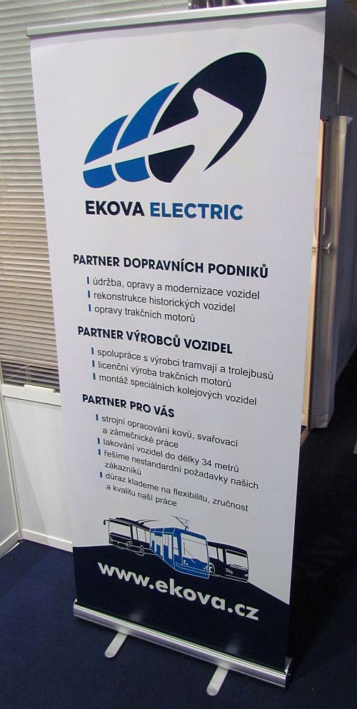 Ohlédnutí za veletrhem Czechbus 2015: Elektrobus  EKOVA ELECTRON