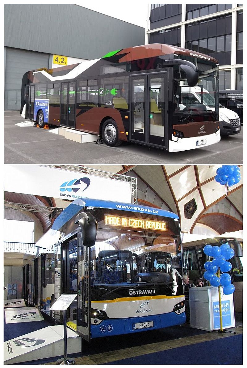 Ohlédnutí za veletrhem Czechbus 2015: Elektrobus EKOVA ELECTRON