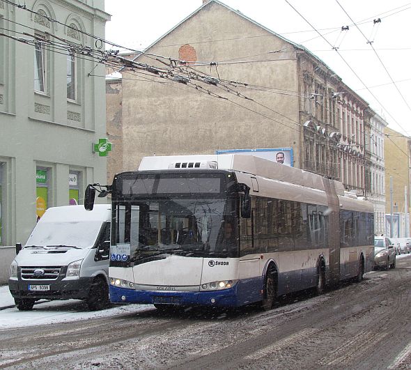 Z plzeňského polygonu: Záběry trolejbusů pro Rigu od 10/2015 až do dnešních dnů