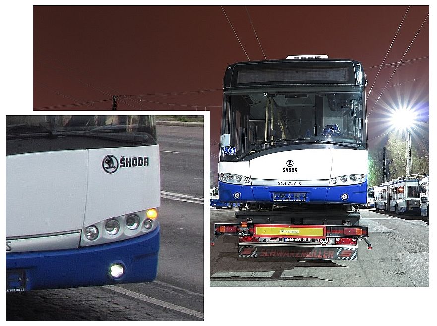 Z plzeňského polygonu: Záběry trolejbusů pro Rigu od 10/2015 až do dnešních dnů