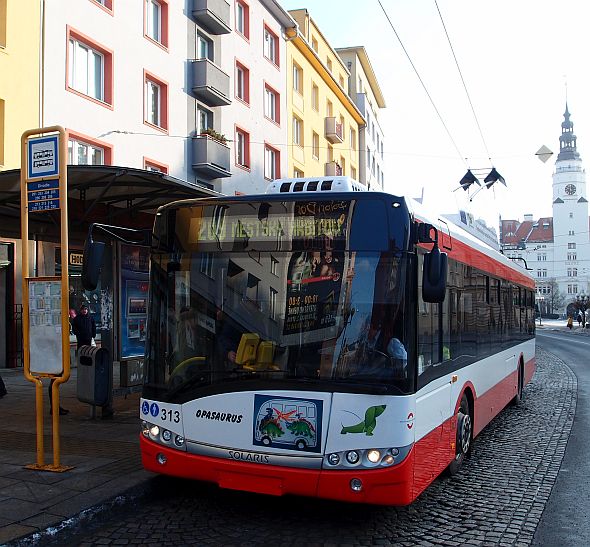 Masopustní trolejbus vyjede do opavských ulic 7. února