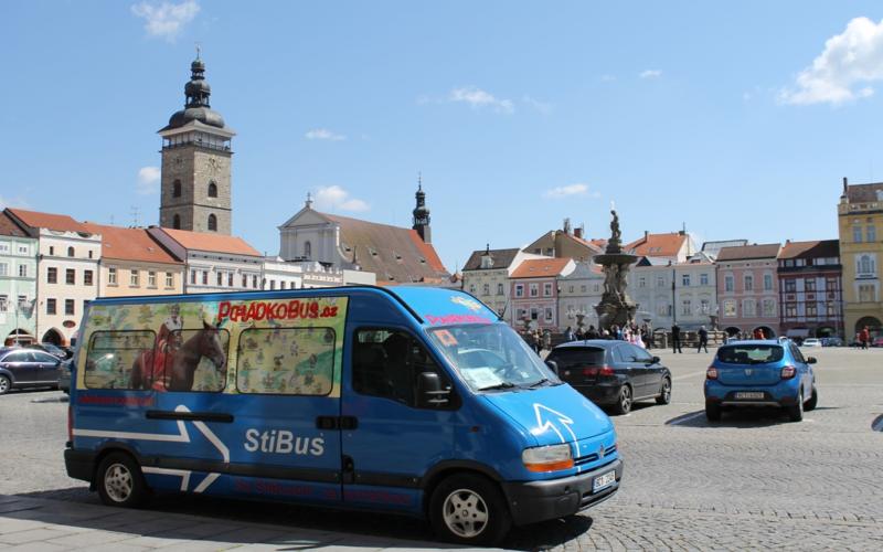 V regionu Českých Budějovic můžete potkat Pohádkobus