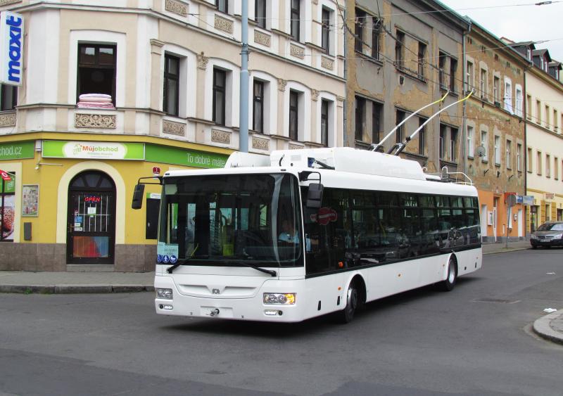 Nové trolejbusy ŠKODA budou jezdit v Pardubicích