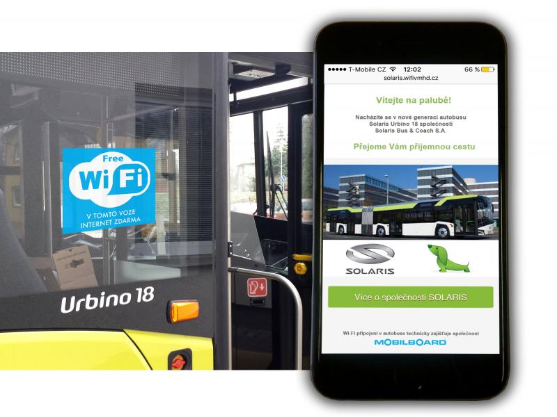 Jak se daří Wi-Fi od MOBILBOARD v promo busu SOLARIS?
