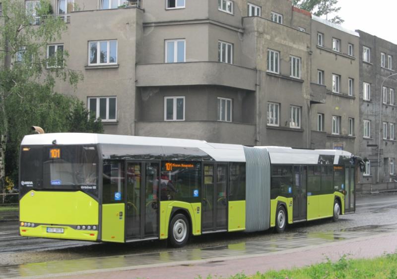 V Přerově si cestující vyzkoušeli autobus Solaris Urbino 18 IV.