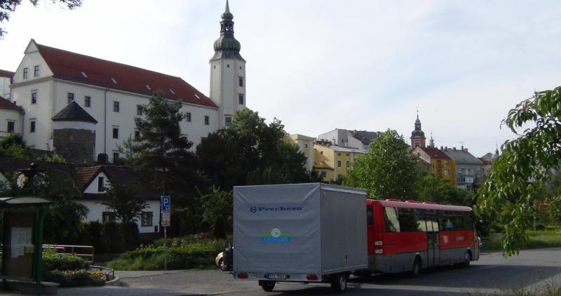 Cyklobusem z Přerova až na Česko-Slovenskou hranici