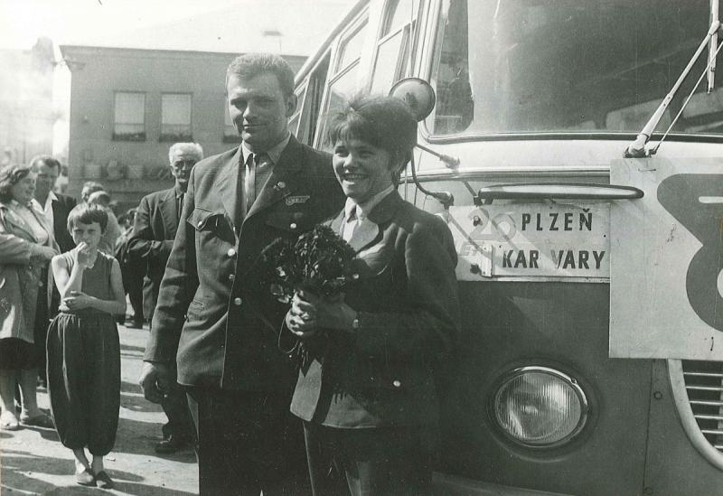 Oslavy 70 let autobusové linky Plzeň - Karlovy Vary