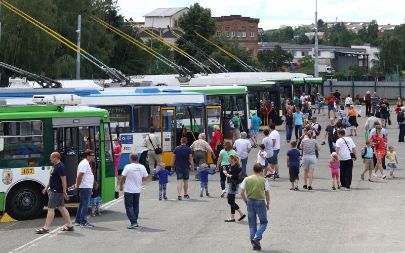 ŠKODA a PMDP oslavily trolejbusové výročí