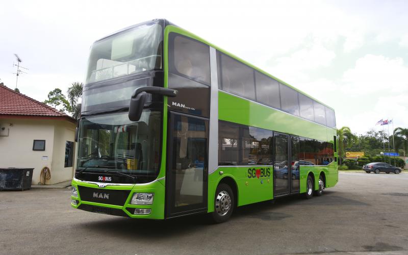 LTA Singapur objednal dalších 122 patrových autobusů MAN