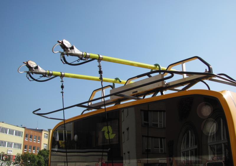 Ve Zlíně zkouší první bateriový trolejbus