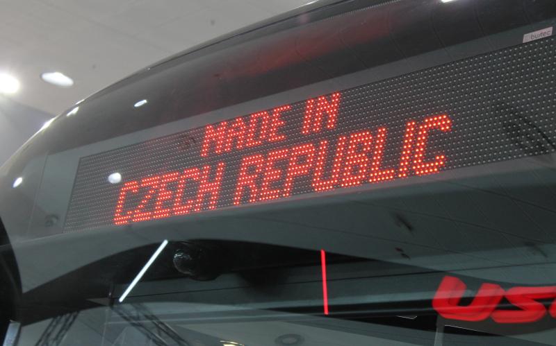 Bezemisní vozidla SOR na veletrhu Czechbus