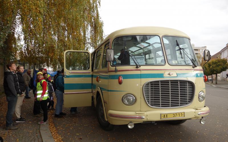 Fotodokumentace z víkendové jízdy historických autobusů