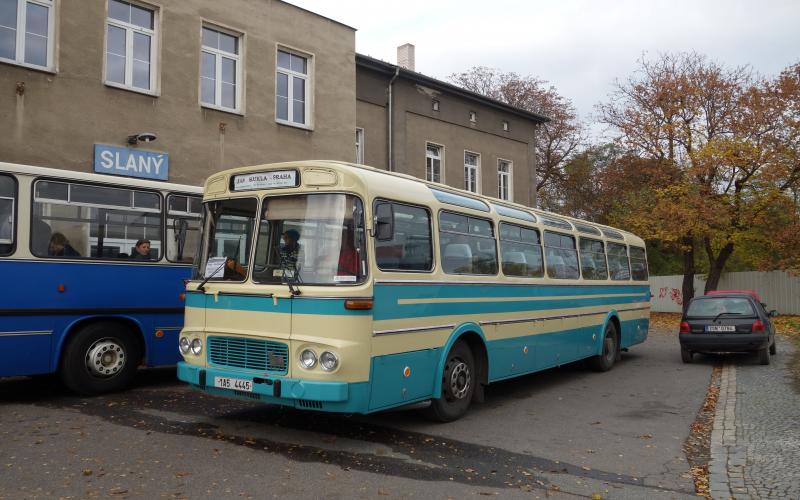 Fotodokumentace z víkendové jízdy historických autobusů