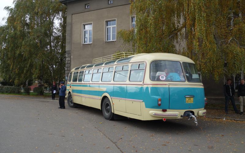 Fotodokumentace z víkendové jízdy historických autobusů