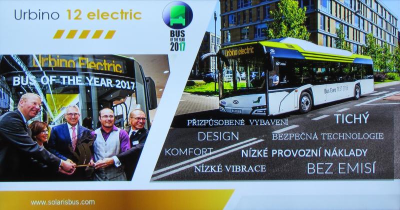 Městský autobus SOLARIS Urbino na Czechbusu