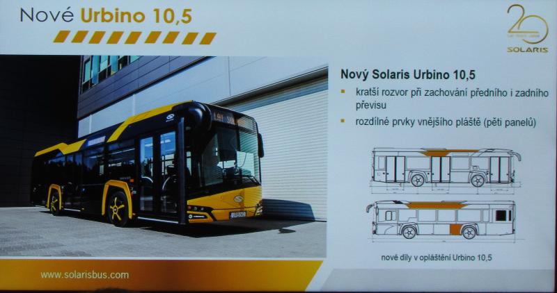 Městský autobus SOLARIS Urbino na Czechbusu