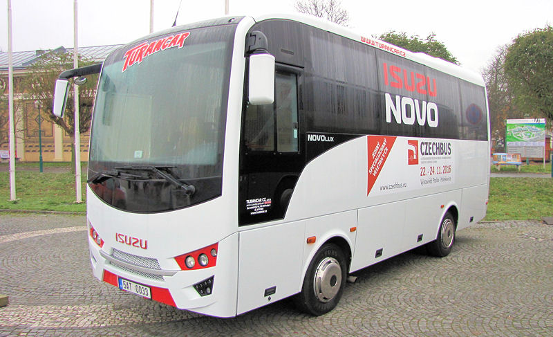 TURANCAR CZ na Czechbusu s ISUZU VISIGO v nejnovější verzi