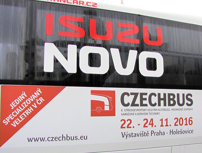 TURANCAR CZ na Czechbusu s ISUZU VISIGO v nejnovější verzi